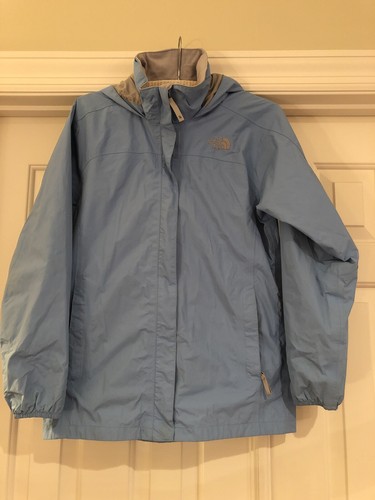 girls north face jacket xl, Blue
