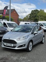 2015 15 FORD FIESTA 1.0 ECO BOOST TITANIUM 5DR FSH SILVER