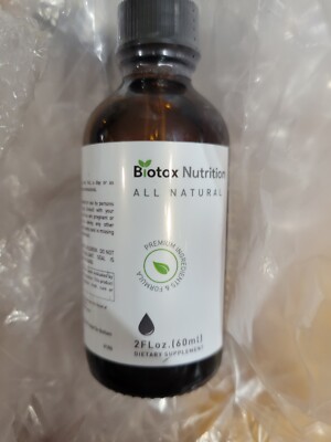 Biotox Gold Drops Supplement -- ALL NATURAL 2 OZ / 60 ML