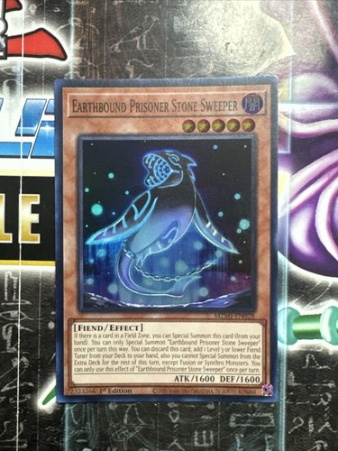 Earthbound Prisoner Stone Sweeper Super Rare MZMI-EN028 Yugioh