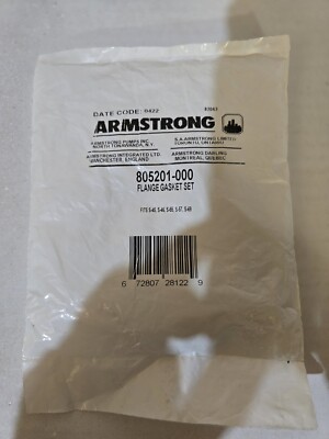 805201-000 Armstrong Flange Gasket Set OEM 805201-000