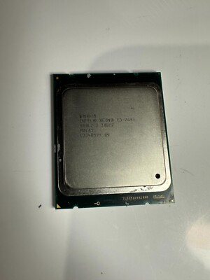 Intel Xeon E5-2643 CPU 4 Core 8 Threads 3.30 GHz 10 MB Cache SR0L7