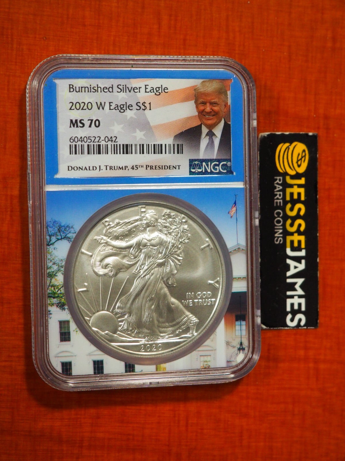 【新品】Dice Trump/ silver mirror-drop LENS Amazon.com: Donald Trump Coin-2020 President Donald Trump