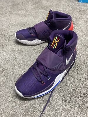Nike Kyrie 6 ENLIGHTENMENT GRAND PURPLE WHITE BQ4630-500 Basketball Sneakers 15