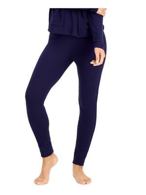 

ALFANI Intimates Темно-синие брюки для сна с манжетами, Navy