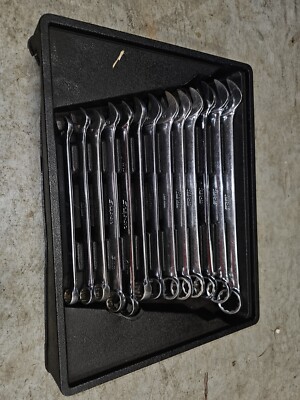 Snap On Tools USA 11 Pec  10 - 19  Combination Wrench Set  
