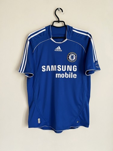 ウェア 06/08 adidas chelsea uniform shirt kit FC Chelsea 2006-08 Home Football Shirt Soccer Jersey Adidas