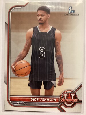 Pack to Plastic 2022 Bowman U Basketball Base Set Singles #1-100 PYC You Pick!