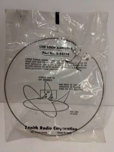 Uhf Loop Part No. S-59774 Loop W/screws