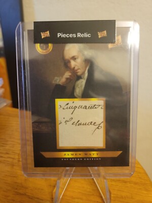 2023 Pieces of the Past James Watt Founders Edition Relic