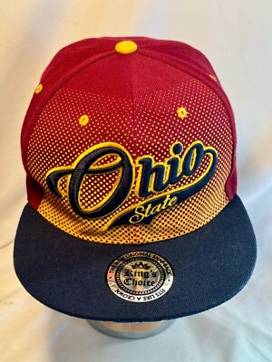 Original Kings Choice Malaki Hat Snapback Flat Bill Ohio State / Cavaliers