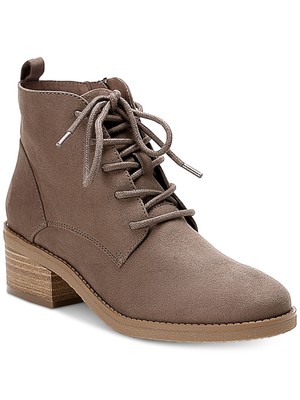 Женские бежевые ботильоны Rizio с круглым носком на блочном каблуке STYLE & COMPANY, 10,5 М
