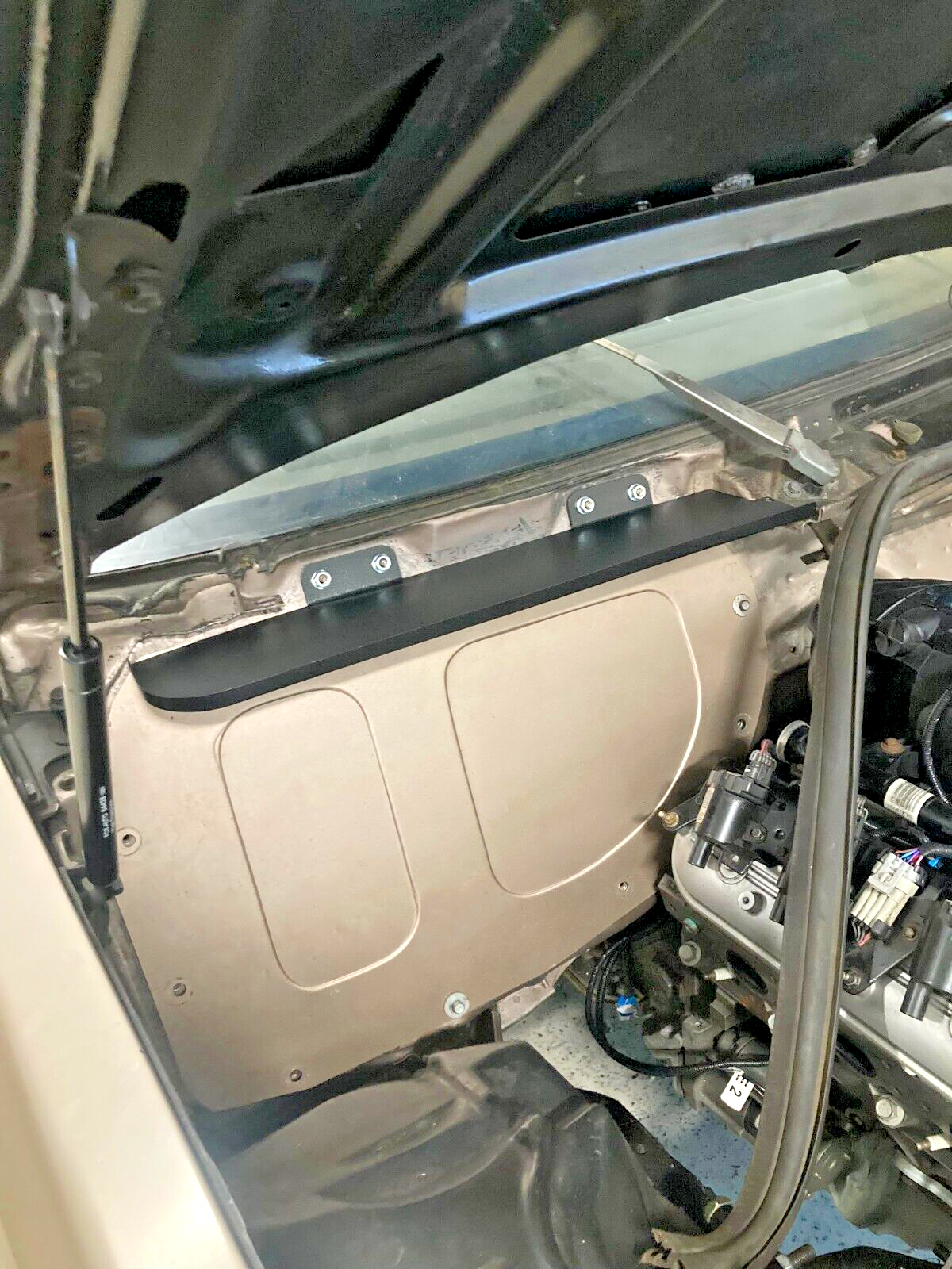 LEWIS METAL WORK G-BODY GM SMOOTH FORMED RADIUS WINDSHIELD WIPER COWL 78-88 USA