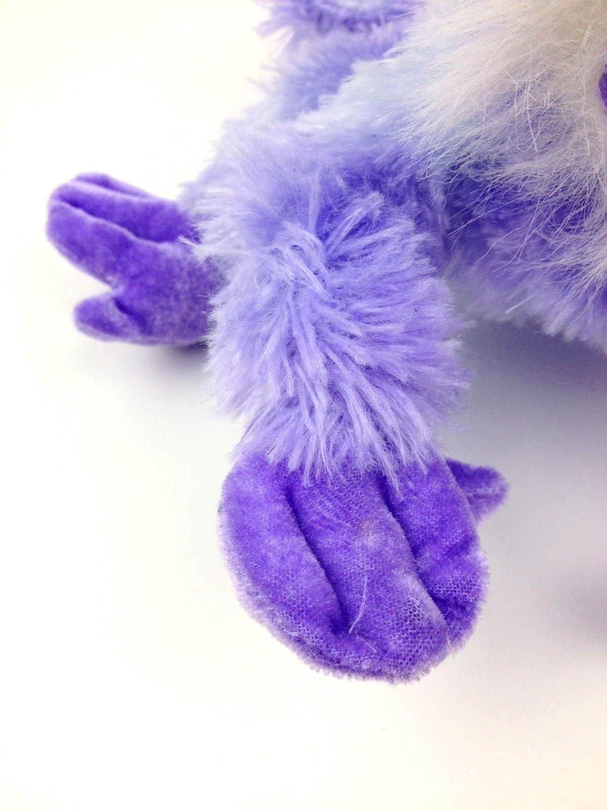 Ideal Toys Direct Purple Bendable Poseable Small Monkey Plush Stuffed Animal