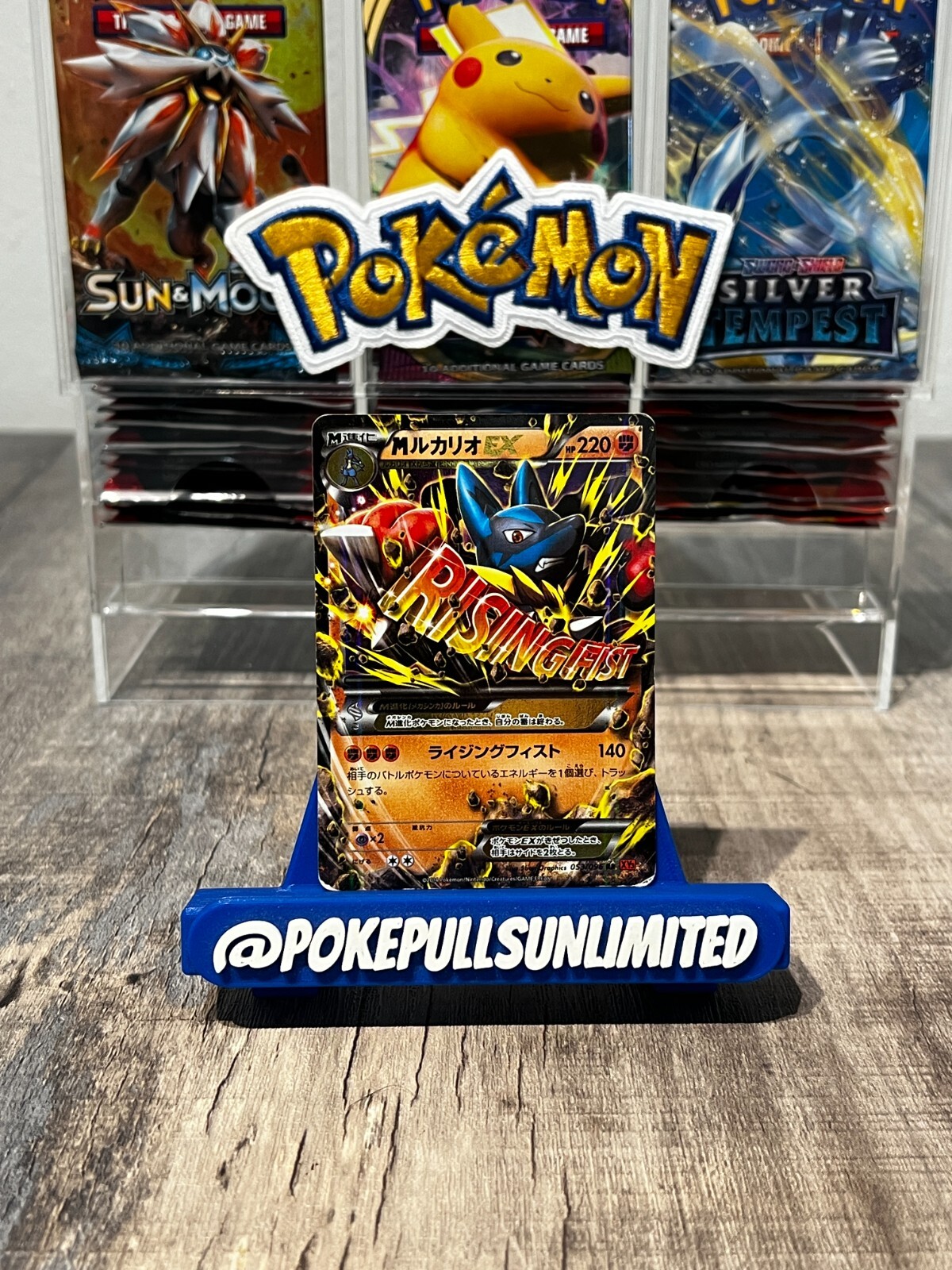 M Lucario EX 053/096 XY3 Rising Fist Japanese Pokemon Card