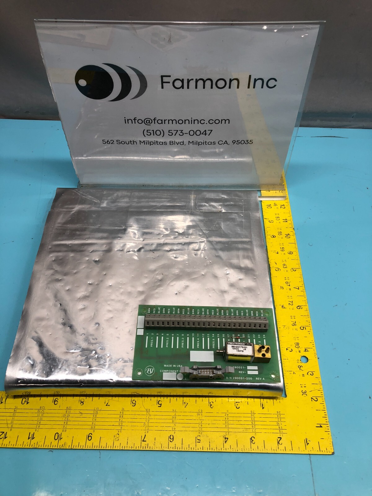 FSI 290031-200 Saturn Interface Boardm PCB, 290031, Siemens 15379299, 163602
