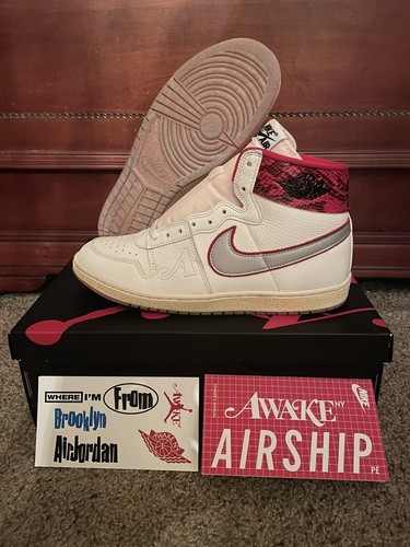 Nike Air Ship x Jordan x Awake NY PE SP University Red White