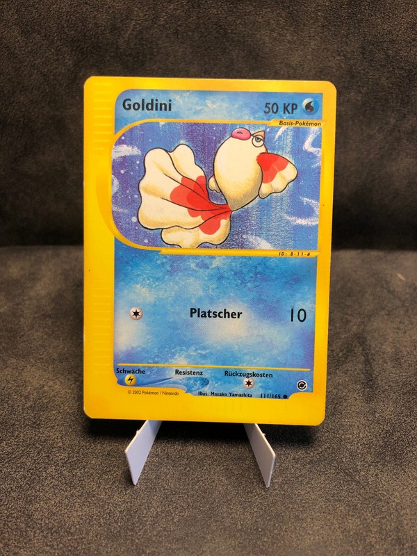 Goldini 111/165 â Expedition Base Set â Ex Excellent â Pokemon Karte