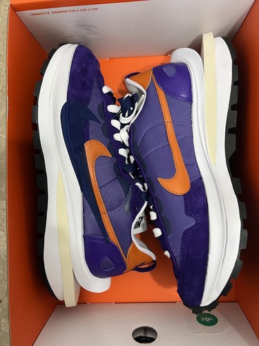 NIKE NIKE VAPORWAFFLE SACAI DARK IRIS (DD1875 500) MEN SIZE 7.5 ( WMNS SIZE 9) NO LID