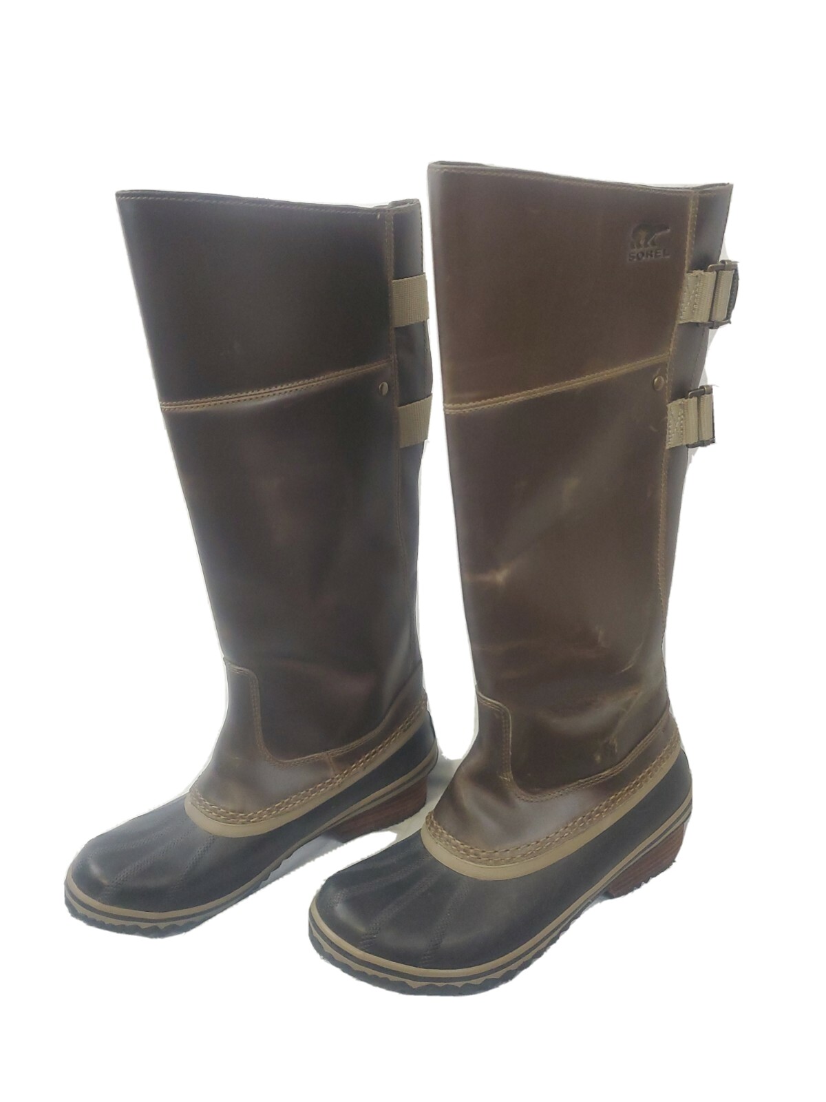 sorel wedge boots tall