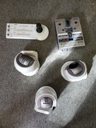 Sony BRC-300 PTZ Color Video Camera RM-BR300 & Edirol V-4 4 Channel Video Mixer