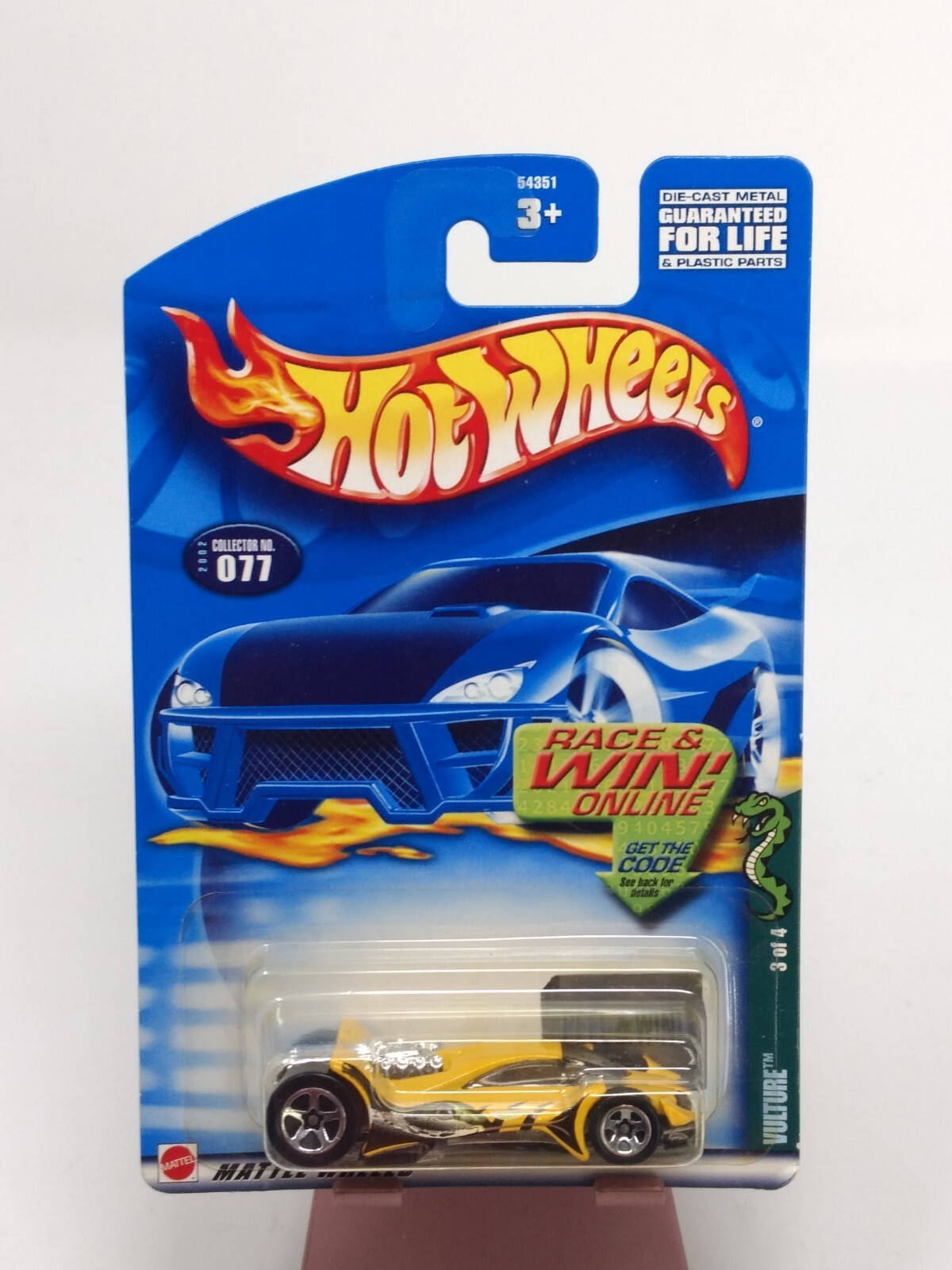 2001 Hot Wheels Vulture #77 Yellow | eBay