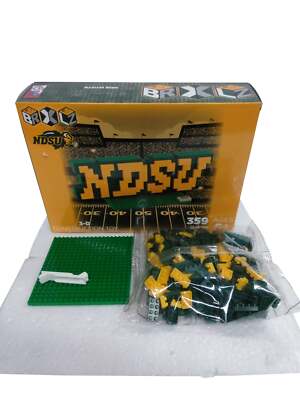 North Dakota State 3D BRXLZ Logo North Dakota State Bison BRXLZ Logo