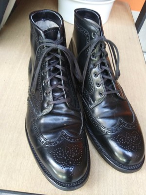 alden j crew cordovan