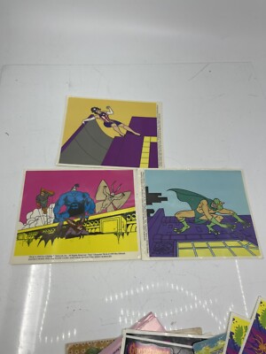 THE TICK c.1995 Fox Children's Network STICKERS THREE Window Clings Ben Edlund