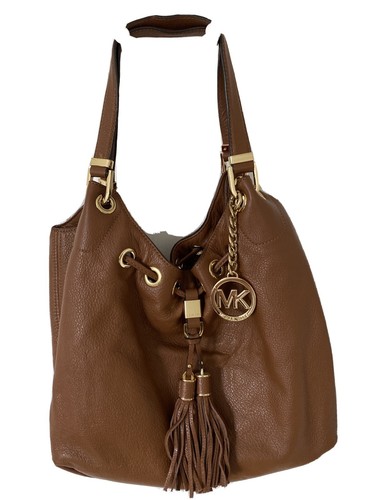 ★Excellent conditiion Michael Kors Bag★ MICHAEL KORS Mercer Medium Leather Accordion Crossbody