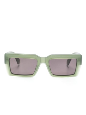Pre-owned Off-white Oeri114s24pla0015707 Moberly Olive Sunglasses