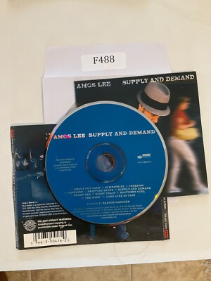 Supply and Demand  by Amos Lee (CD, 2006) No Case No Tracking #F488