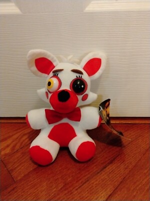Five Nights at Freddy's Funtime Foxy Pink White 7  Plush 2018 Nightmare Mangle N