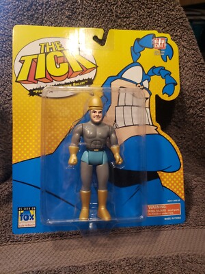 Vintage 1994 ''Projectile Human Bullet'' Action Figure The Tick Bandai MOC