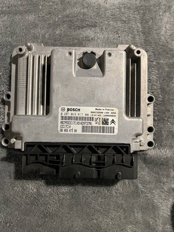 Ecu Calculateur Moteur Peugeot Citroen Psa 0281019817 9805947380 A Decoder
