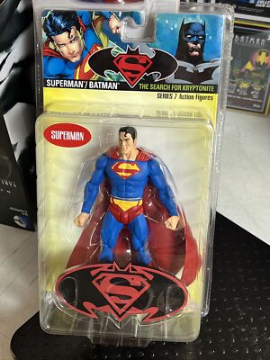 2008 DC Direct Superman/ Batman Series 7 Superman 7'' Action Figure =SEALED PKG==