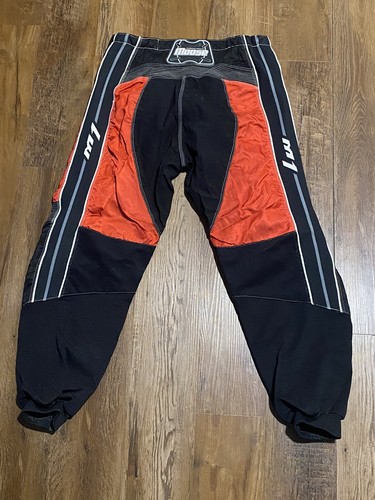 Men&rsquo;s Motorcross Dirt Bike Pants, Moose M1 size 36 Red Black