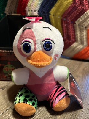 Funko Five Nights At Freddy's Security Breach GLAMROCK CHICA Plush Toy FNAF NEW