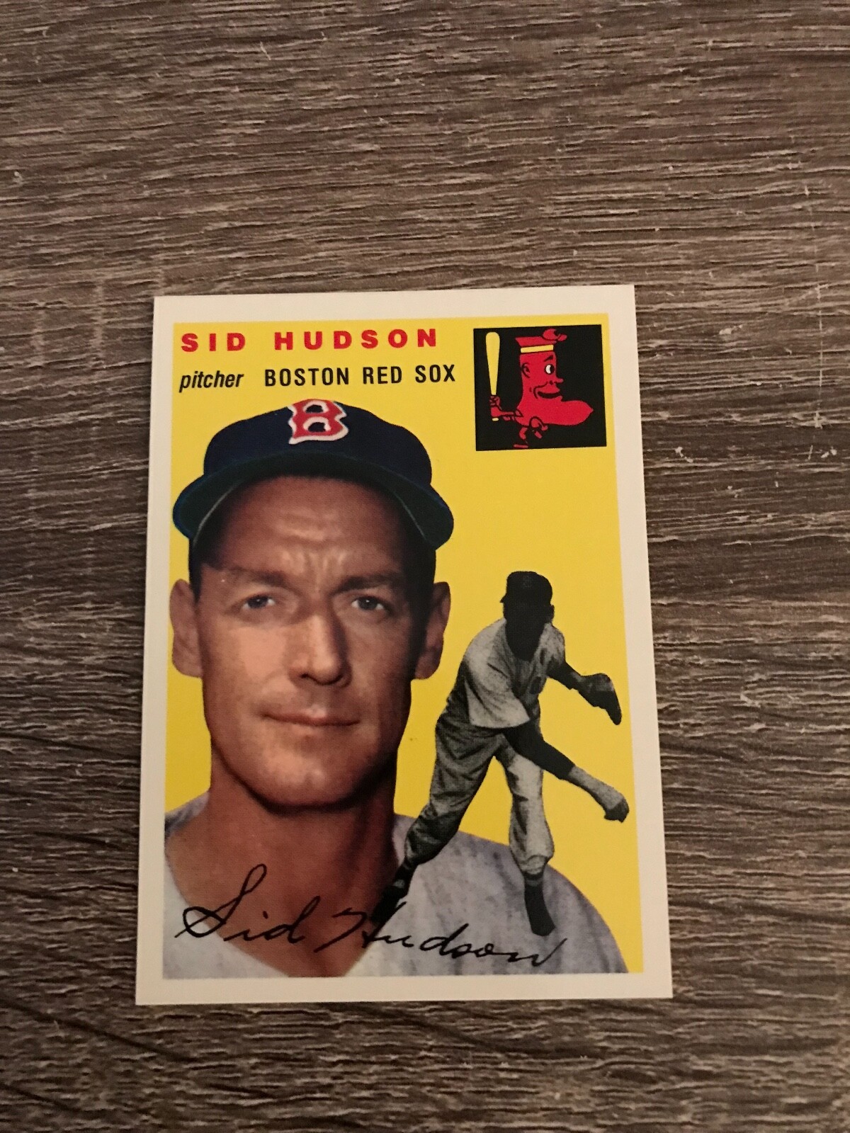 1994 Topps Archives The Ultimate 1954 Set Sid Hudson #93 1994 Topps Archives The Ultimate 1954 Set Sid Hudson #93