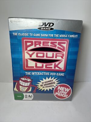 Press Your Luck The Interactive DVD Game By Imagination Sealed Brand New