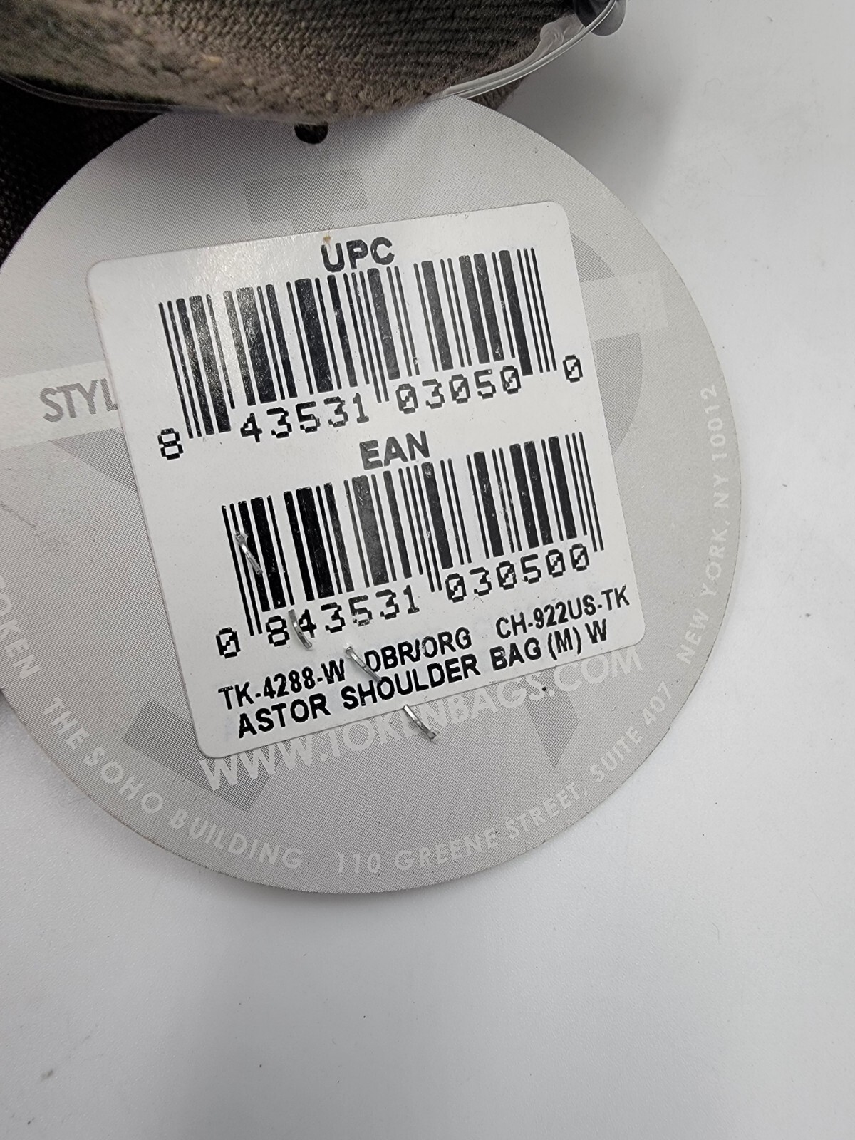 Token Astor Shoulder Bag Women's Medium Brown/Orange Buckle Closure Adjustable - Picture 16 of 16