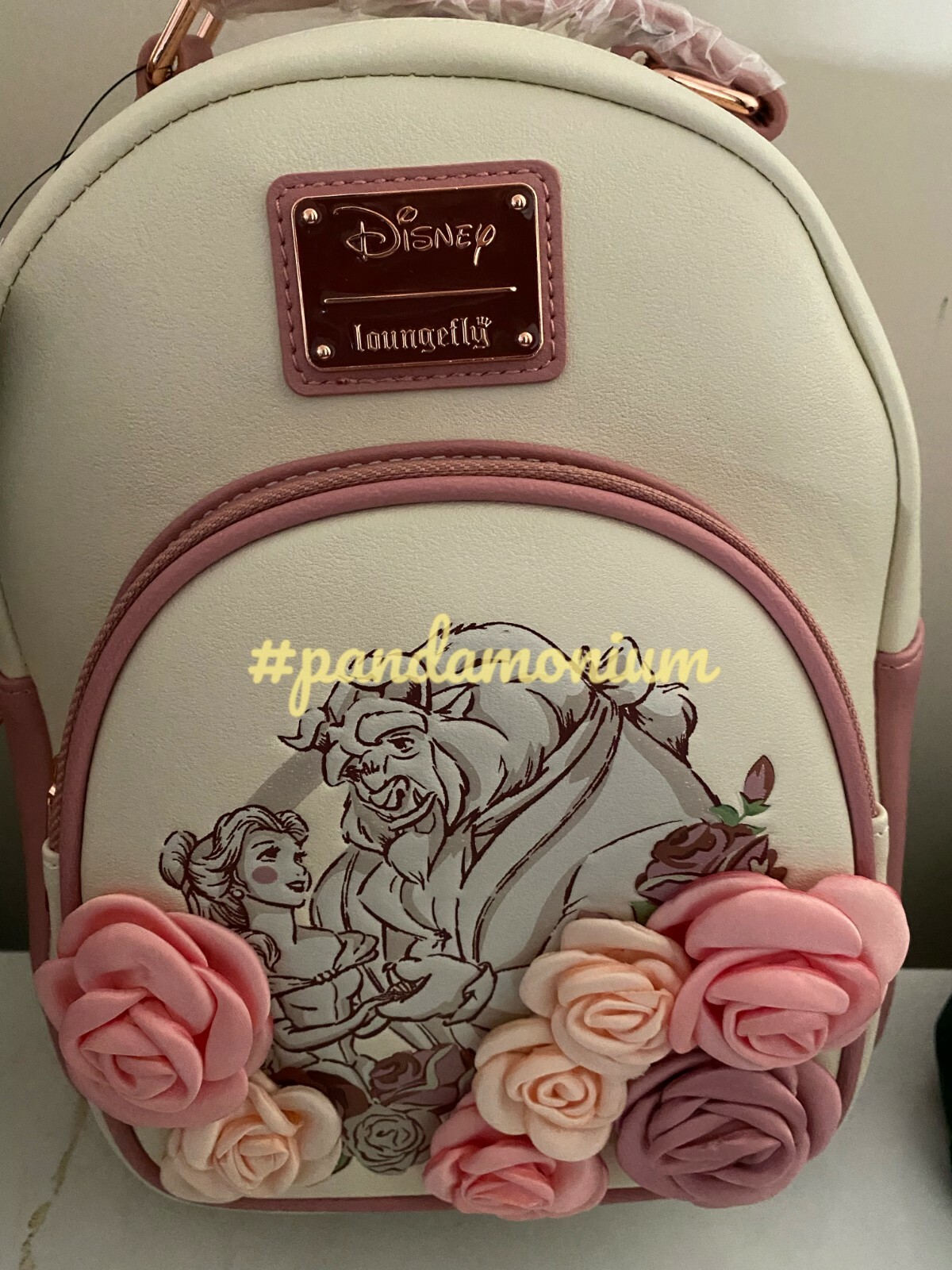 NEW WITH TAGS! Loungefly Disney Beauty And The Beast Floral