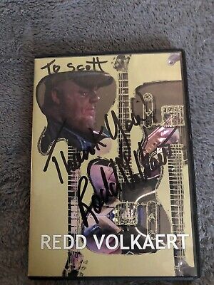 REDD VOLKAERT rare live DVD LIVE IN AUSTIN AT EGO'S SIGNED BY REDD!!