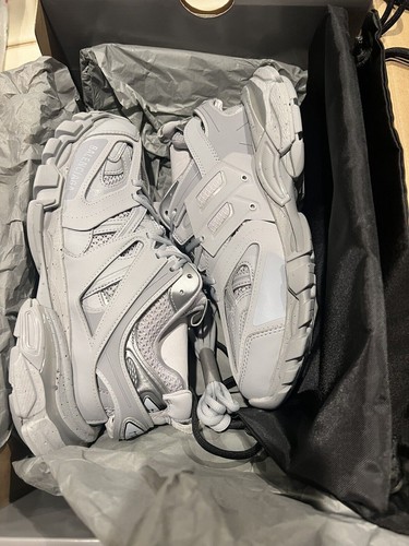 balenciaga TRACK SNEAKER RECYCLED RUBBER/FABRIC/NWLIGHT GREY