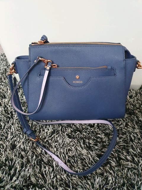 mimco blue bag