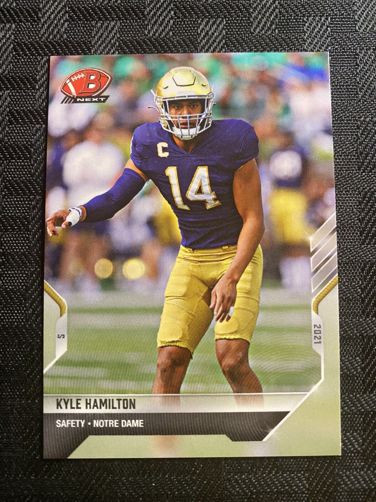 2021 Bowman Next Kyle Hamilton #6