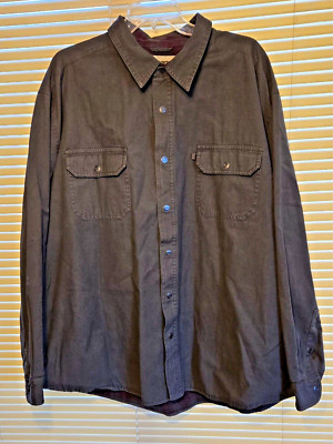 Gander Mountain RN85856  Men's XL Chamois Heavy Flannel Outdoor Shirt