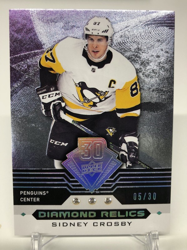 sidney crosby jersey relics card