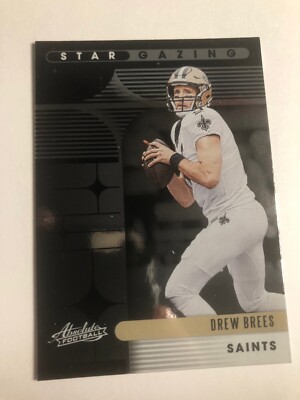 2020 Panini Absolute Stargazing Drew Brees Saints SGDB