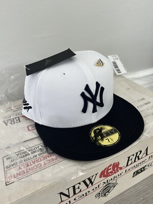PAPER PLANES New York Yankees MLB FITTED HAT Rare 7 1/4 Roc Nation New Era Jay-Z